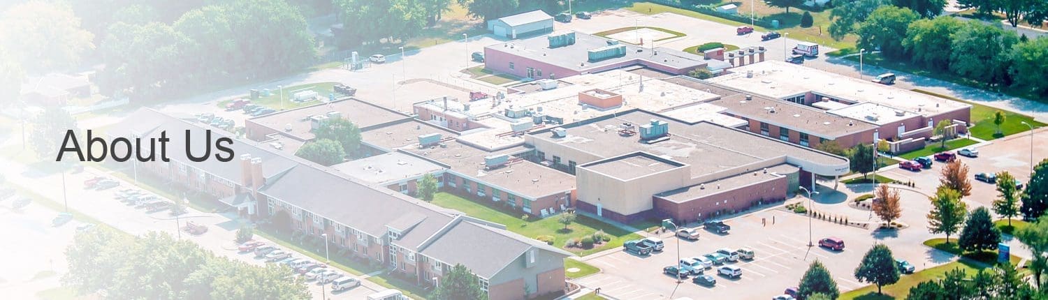 Birds eye view of Jefferson Community Health & Life facilities